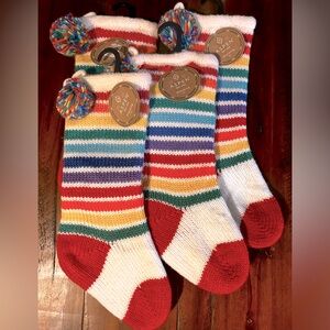 ASPEN | 4 - Rainbow Christmas Stockings 21”